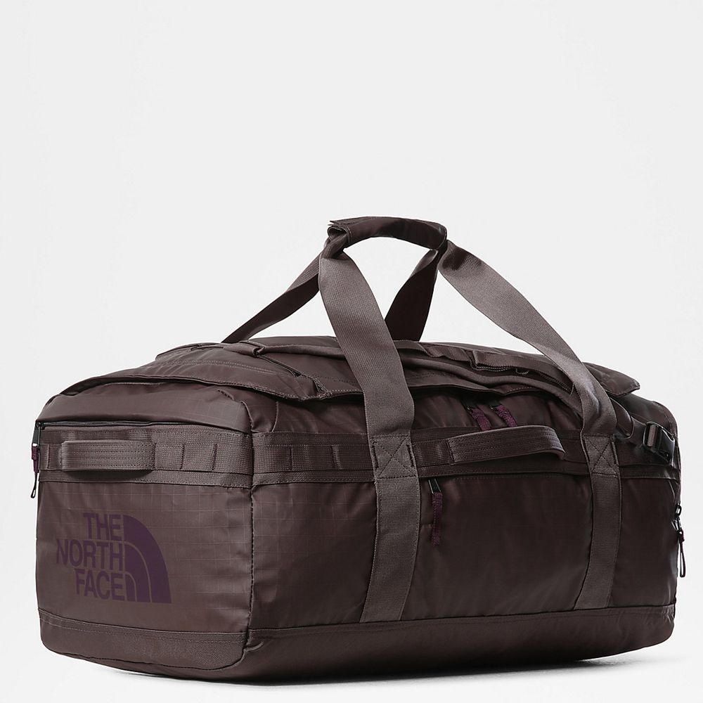 The North Face Duffel Bag Mens Australia - The North Face Base Camp Voyager 62L Purple / Black (CXD-